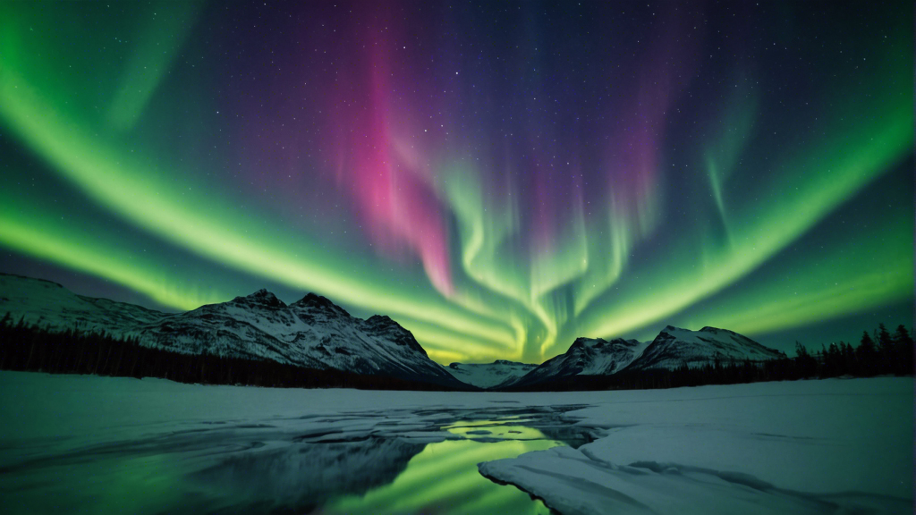 celestial-light-show-the-aurora-borealis-over-snowy-peaks